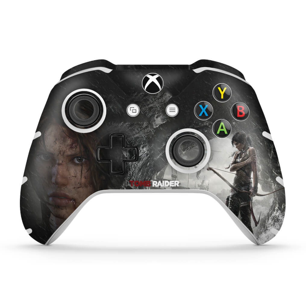 Skin Anti-Rage Xbox One Slim X Controle - Tomb Raider
