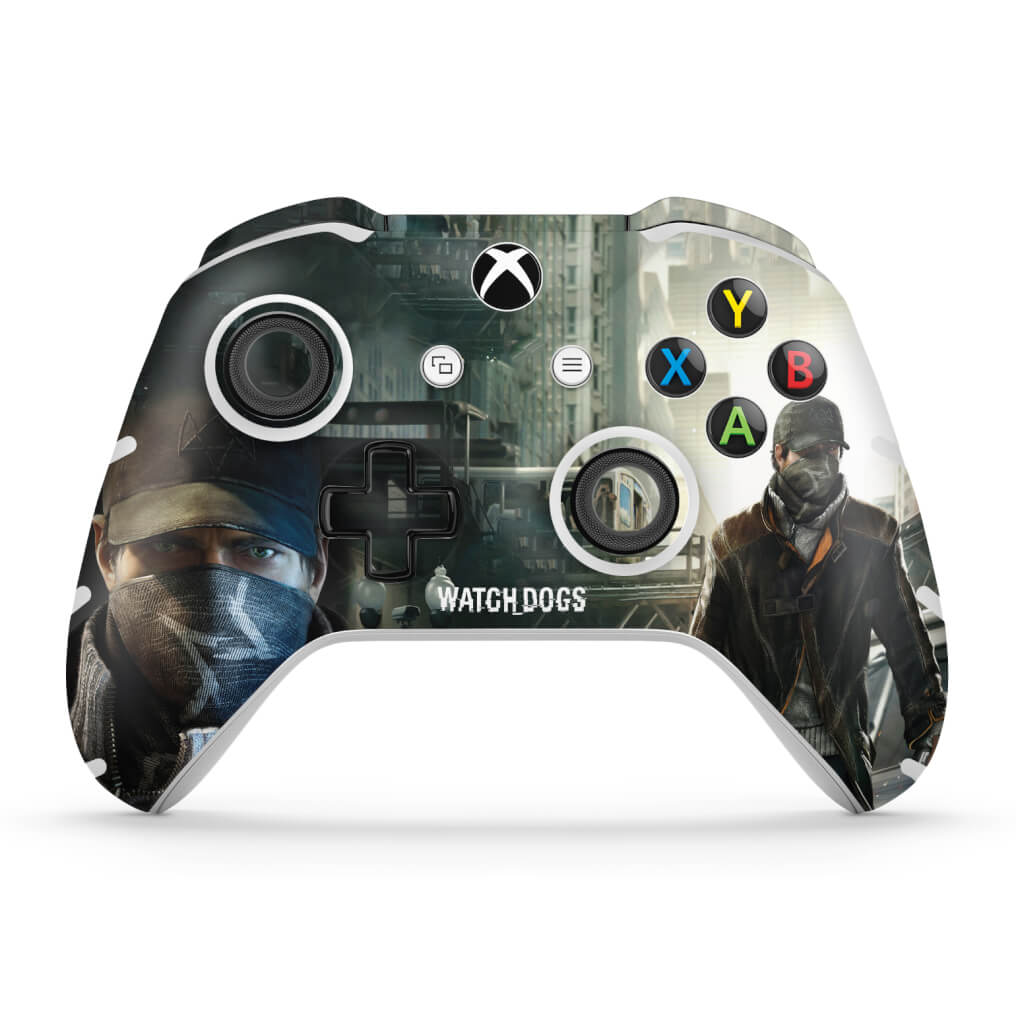 Skin Anti-Rage Xbox One Slim X Controle - Watch Dogs
