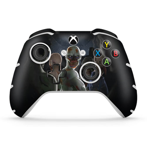 Skin Anti-Rage Xbox One Slim X Controle - Zombie Zumbi The Walking