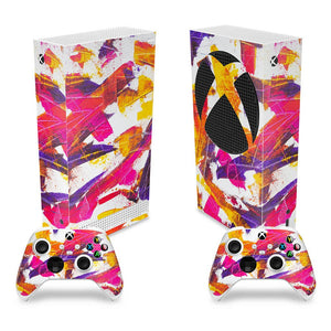 Skin Anti-Rage Xbox Series S Vertical - Abstrato #103