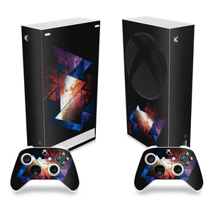 Skin Anti-Rage Xbox Series S Vertical - Abstrato #90