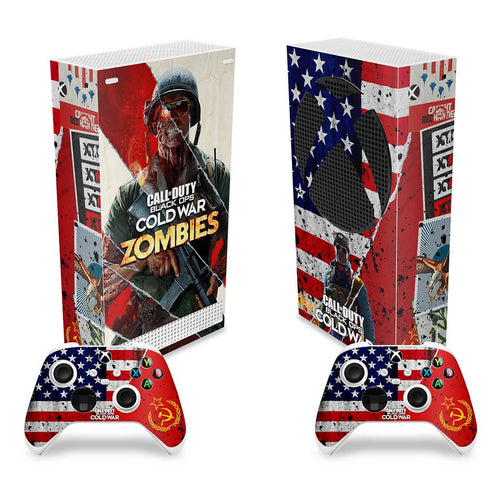 Skin Anti-Rage Xbox Series S Vertical - Call Of Duty Cold War