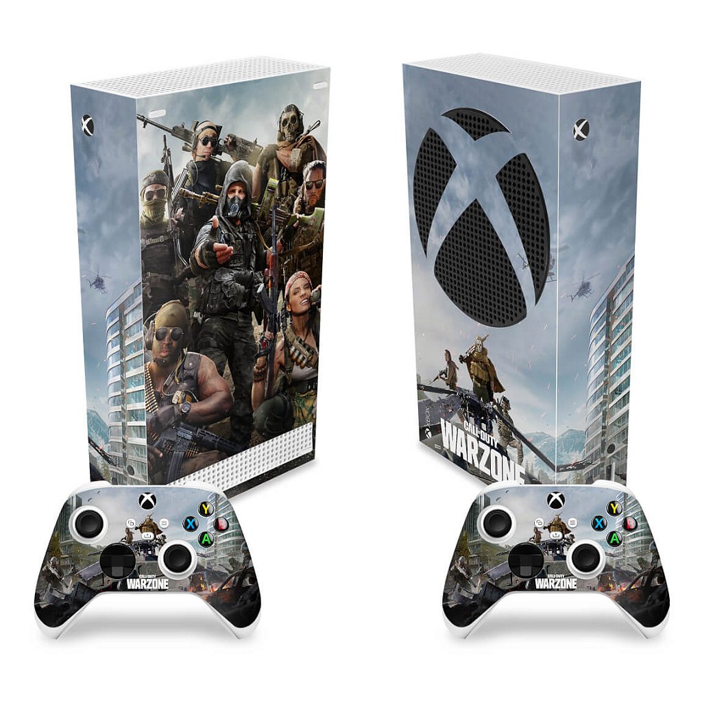 Skin Anti-Rage Xbox Series S Vertical - Call of Duty Warzone