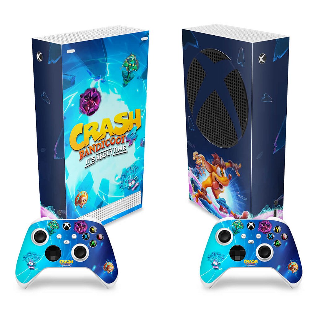 Skin Anti-Rage Xbox Series S Vertical - Crash Bandicoot 4