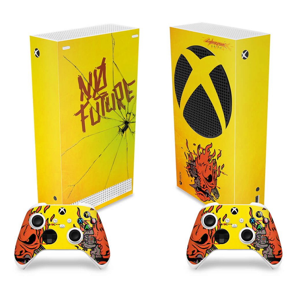 Skin Anti-Rage Xbox Series S Vertical - Cyberpunk 2077
