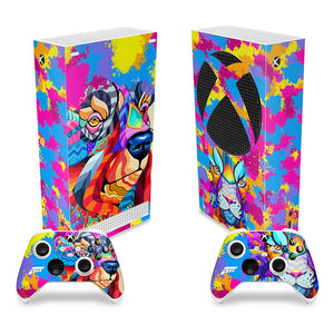 Skin Anti-Rage Xbox Series S Vertical - Forza Horizon 5
