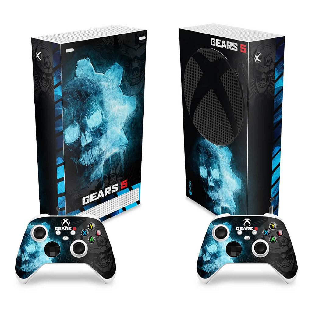Skin Anti-Rage Xbox Series S Vertical - Gears 5