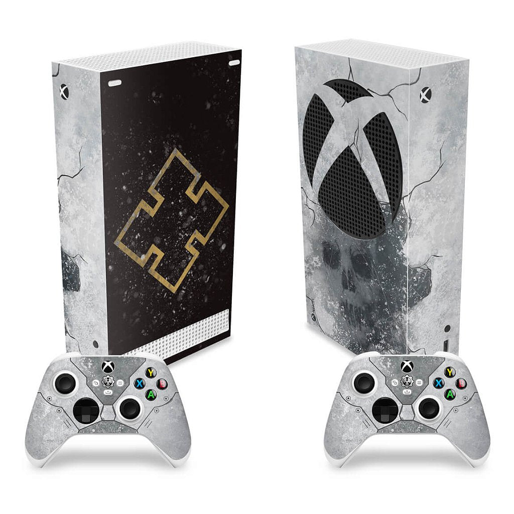 Skin Anti-Rage Xbox Series S Vertical - Gears 5 Bundle