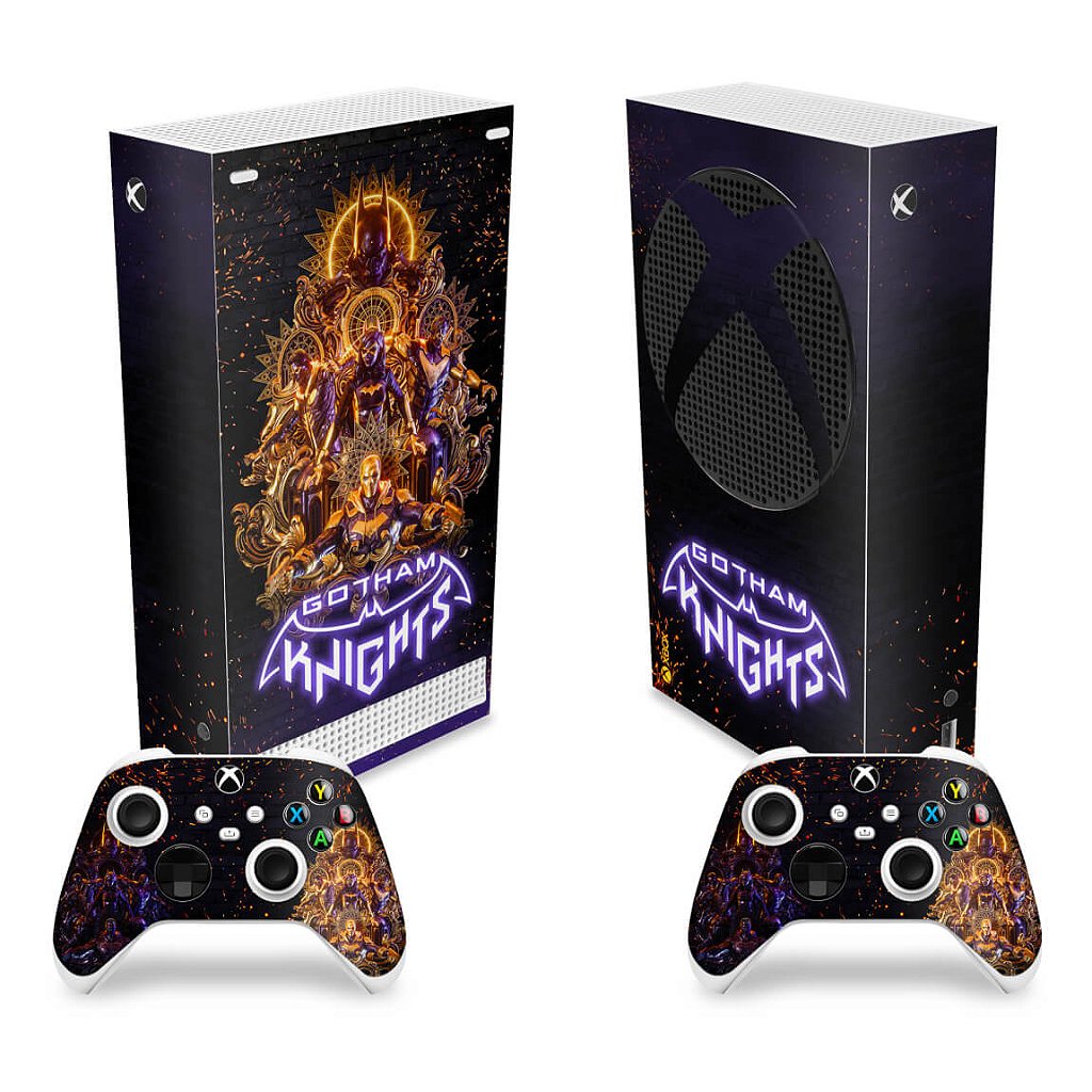 Skin Anti-Rage Xbox Series S Vertical - Gotham Knights