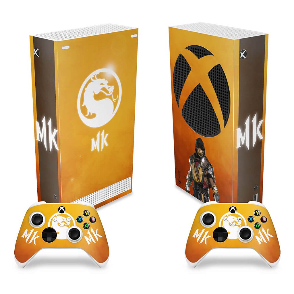 Skin Anti-Rage Xbox Series S Vertical - Mortal Kombat 11