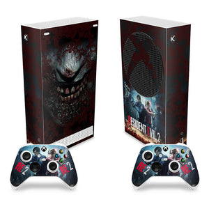 Skin Anti-Rage Xbox Series S Vertical - Resident Evil 2 Remake
