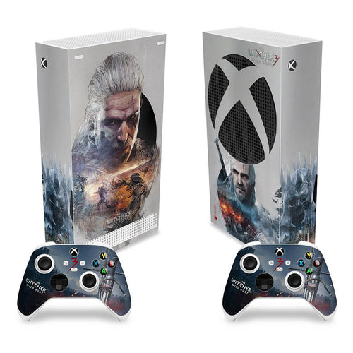 Skin Anti-Rage Xbox Series S Vertical - The Witcher 3