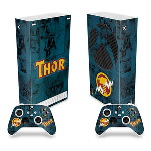Skin Anti-Rage Xbox Series S Vertical - Thor Comics