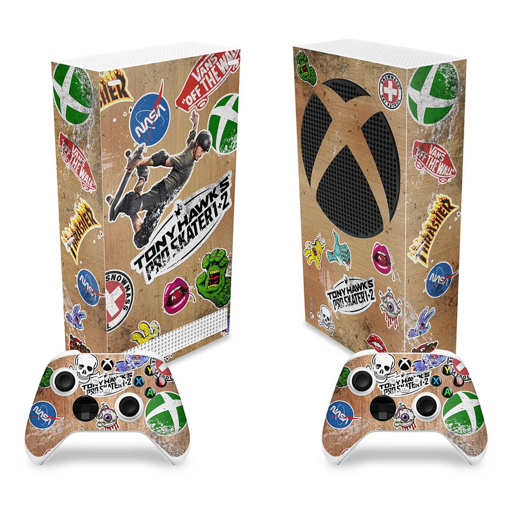 Skin Anti-Rage Xbox Series S Vertical - Tony Hawk's Pro Skater
