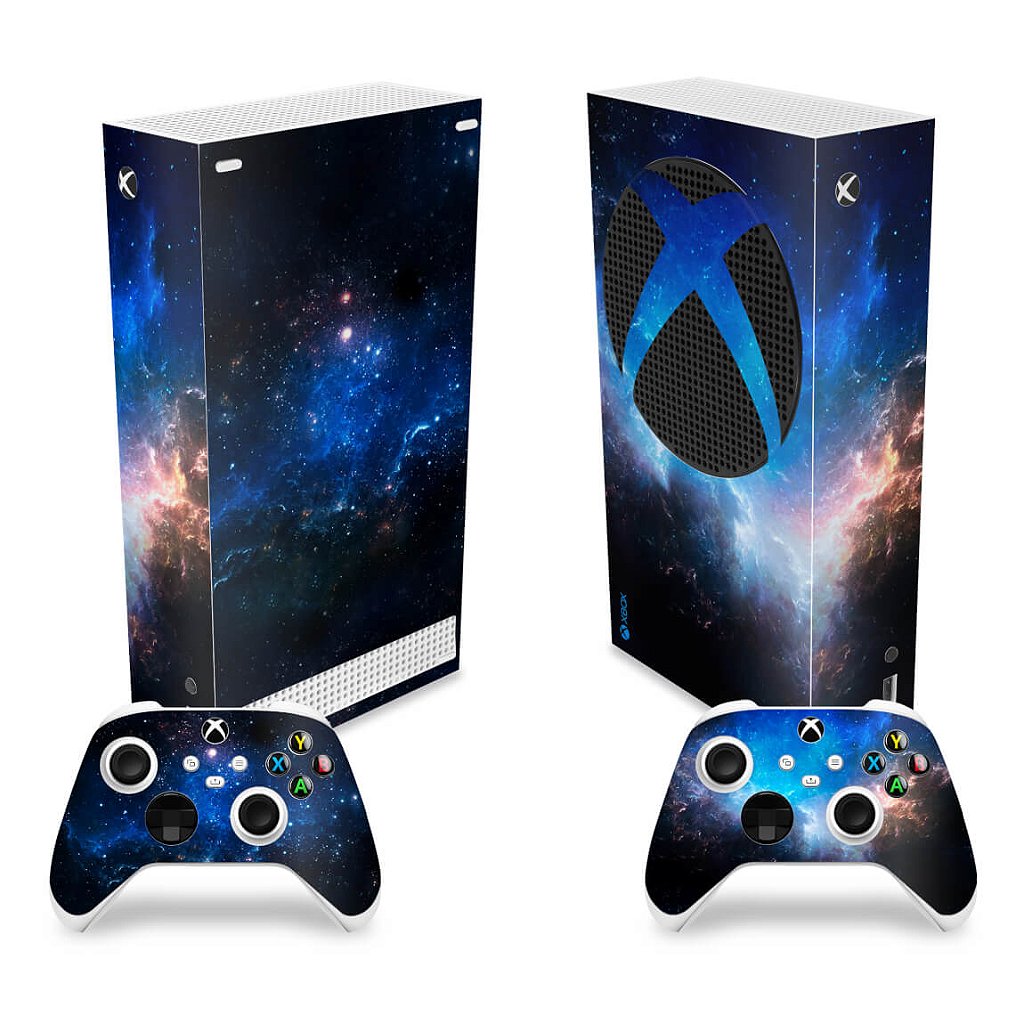 Skin Anti-Rage Xbox Series S Vertical - Universo Cosmos