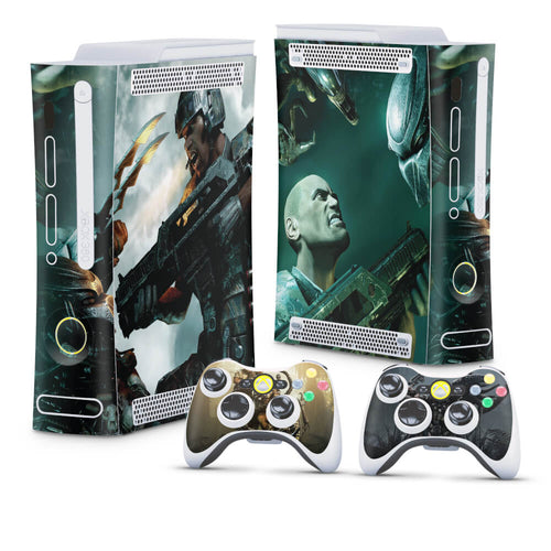 Skin Anti-Rage Xbox 360 Fat - Aliens vs Predators
