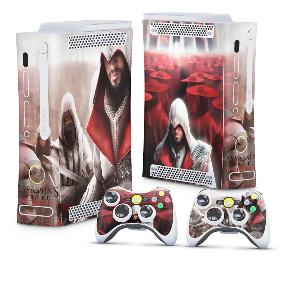 Skin Anti-Rage Xbox 360 Fat - Assassins Creed Brotherwood #A