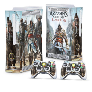 Skin Anti-Rage Xbox 360 Fat - Assassins Creed IV Black Flag