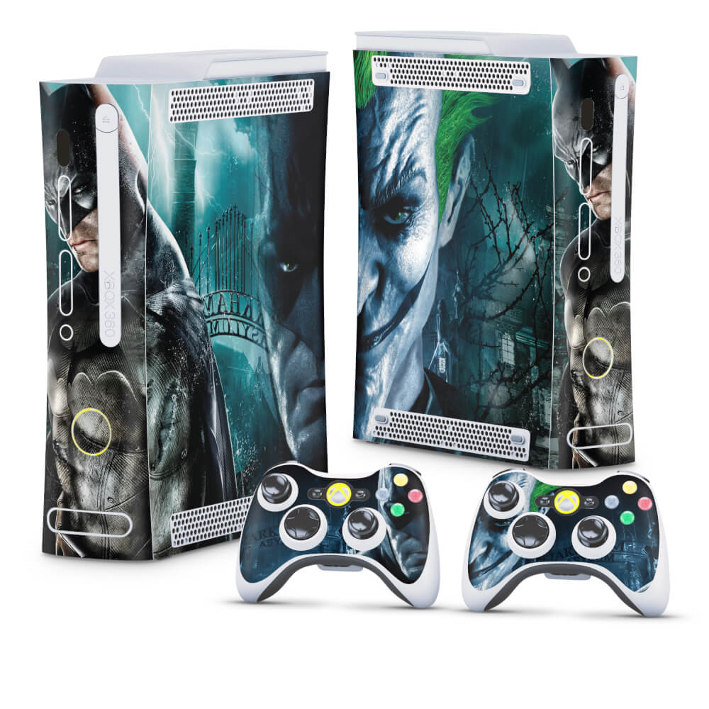 Xbox 360 Fat Skin - Batman Arkham Asylum