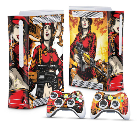 Skin Anti-Rage Xbox 360 Fat - Command and Conquer Red Alert