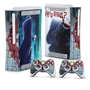 Skin Anti-Rage Xbox 360 Fat - Coringa Joker #A