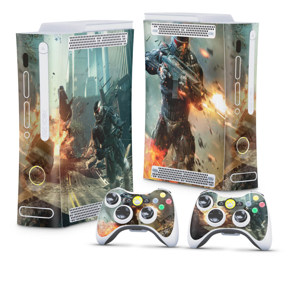 Skin Anti-Rage Xbox 360 Fat - Crysis 2