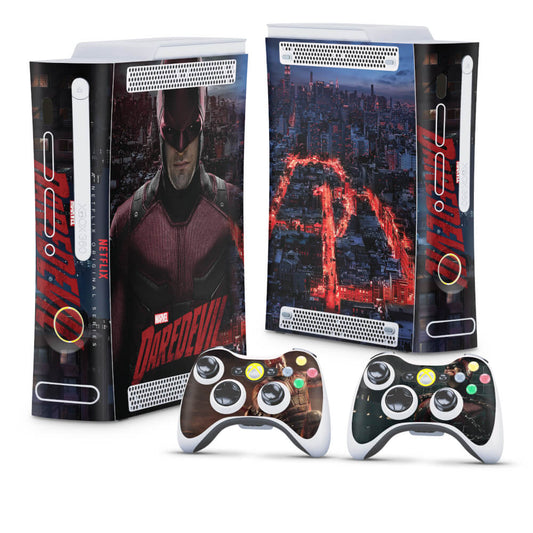 Xbox 360 Fat Skin - Daredevil Demolidor