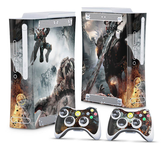 Xbox 360 Fat Skin - Darksiders Wrath of War