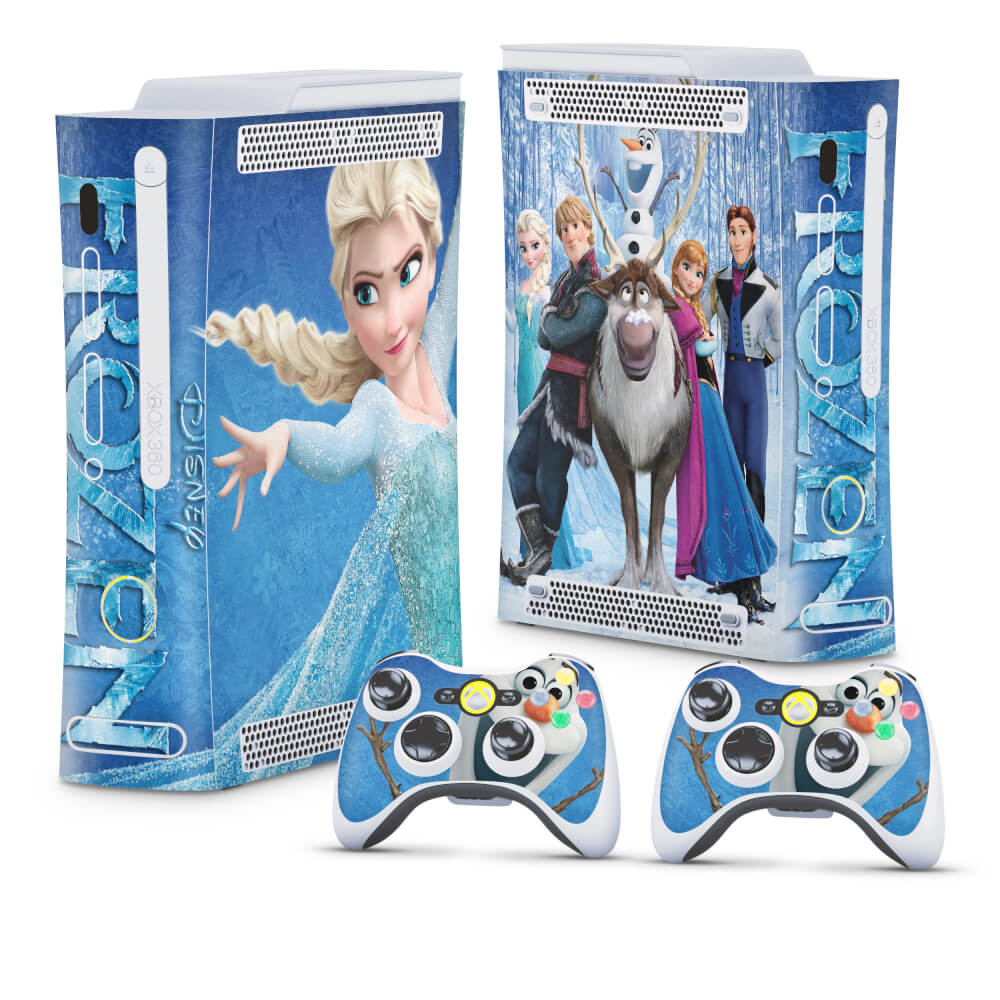 Xbox 360 Fat Skin - Frozen