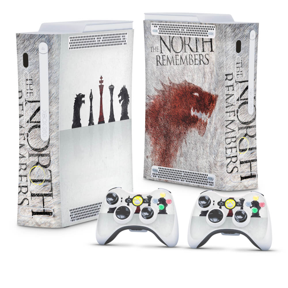 Skin Anti-Rage Xbox 360 Fat - Game of Thrones #A
