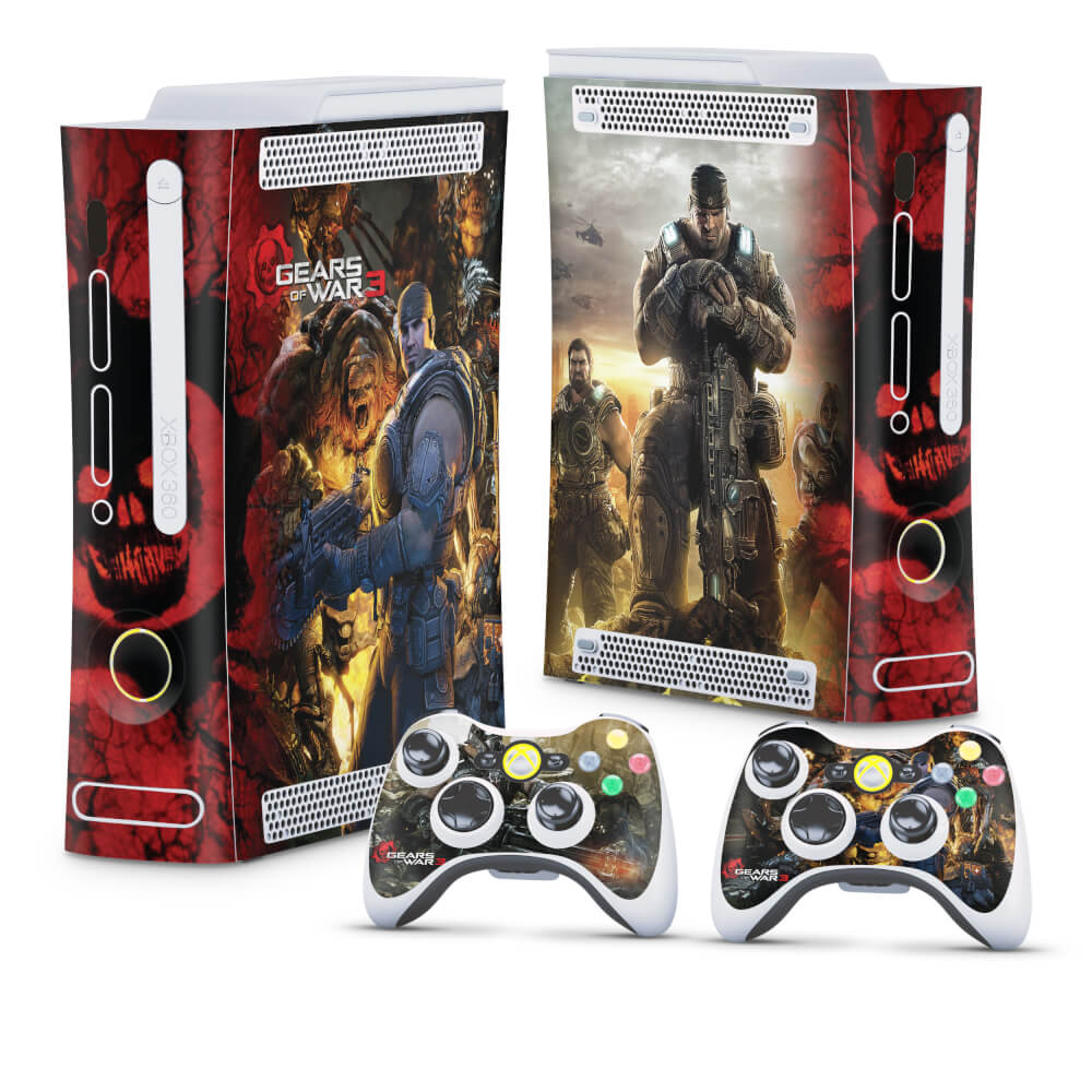 Skin Anti-Rage Xbox 360 Fat - Gears of War 3