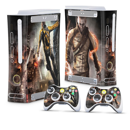 Xbox 360 Fat Skin - Infamous