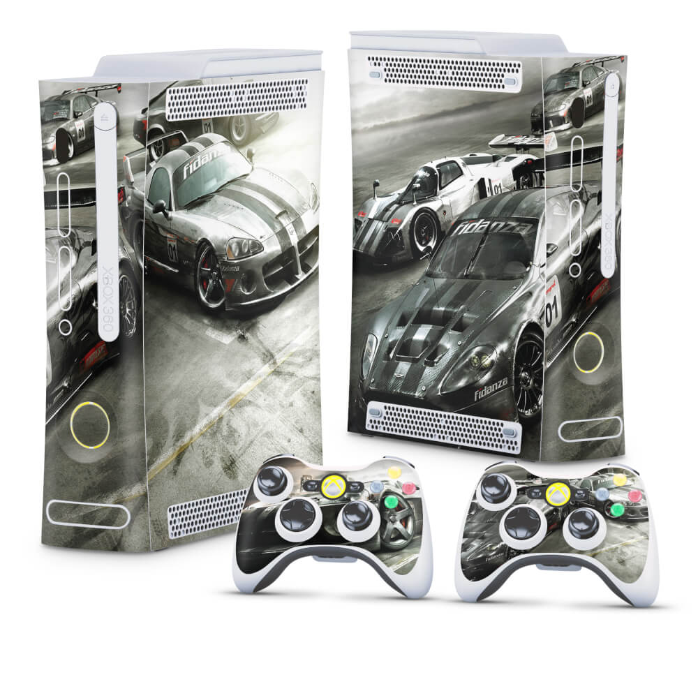 Skin Anti-Rage Xbox 360 Fat - Race Driver Grid