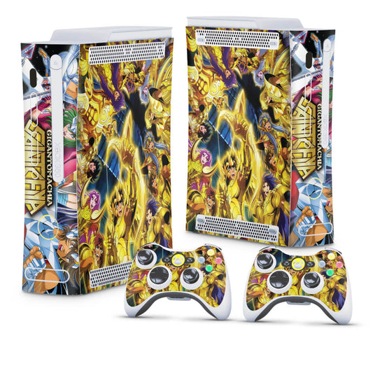 Xbox 360 Fat Skin - Saint Seya