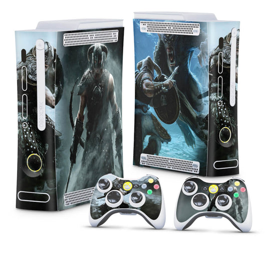 Skin Anti-Rage Xbox 360 Fat - Skyrim