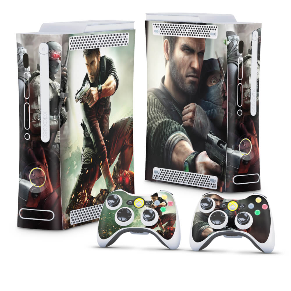Skin Anti-Rage Xbox 360 Fat - Splinter Cell Conviction