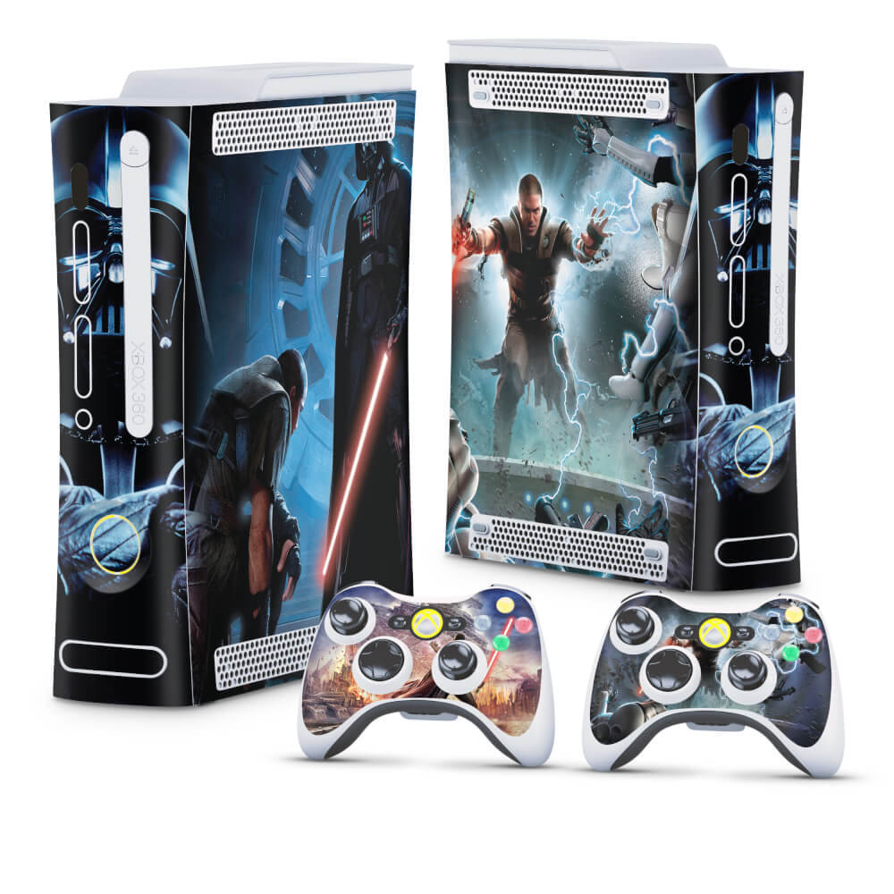 Skin Anti-Rage Xbox 360 Fat - Star Wars The Force Unleashed