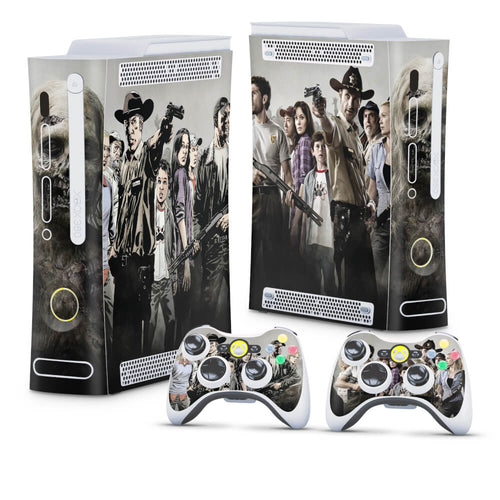 Skin Anti-Rage Xbox 360 Fat - The Walking Dead #A