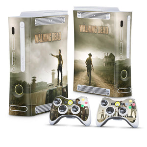 Skin Anti-Rage Xbox 360 Fat - The Walking Dead #B