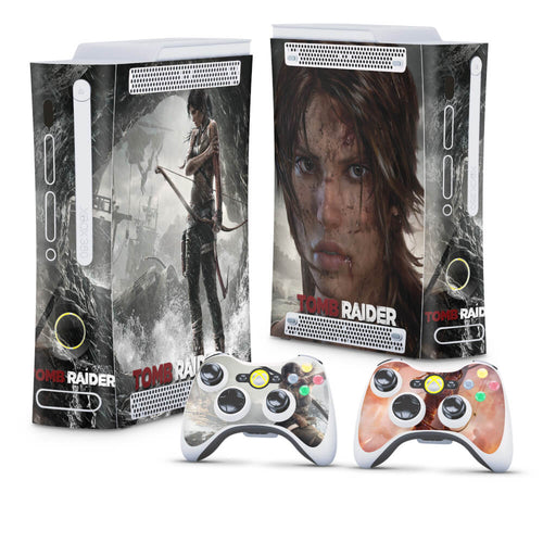 Skin Anti-Rage Xbox 360 Fat - Tomb Raider