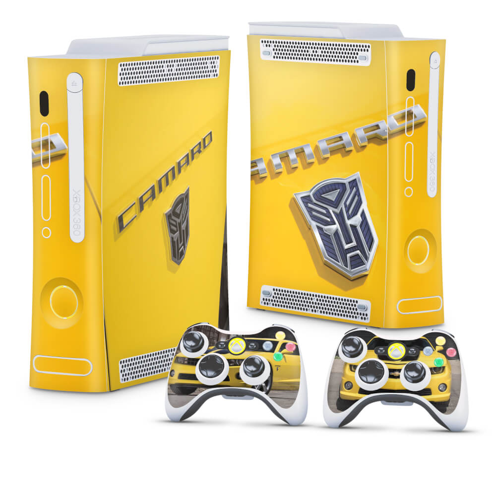 Skin Anti-Rage Xbox 360 Fat - Transformers Camaro