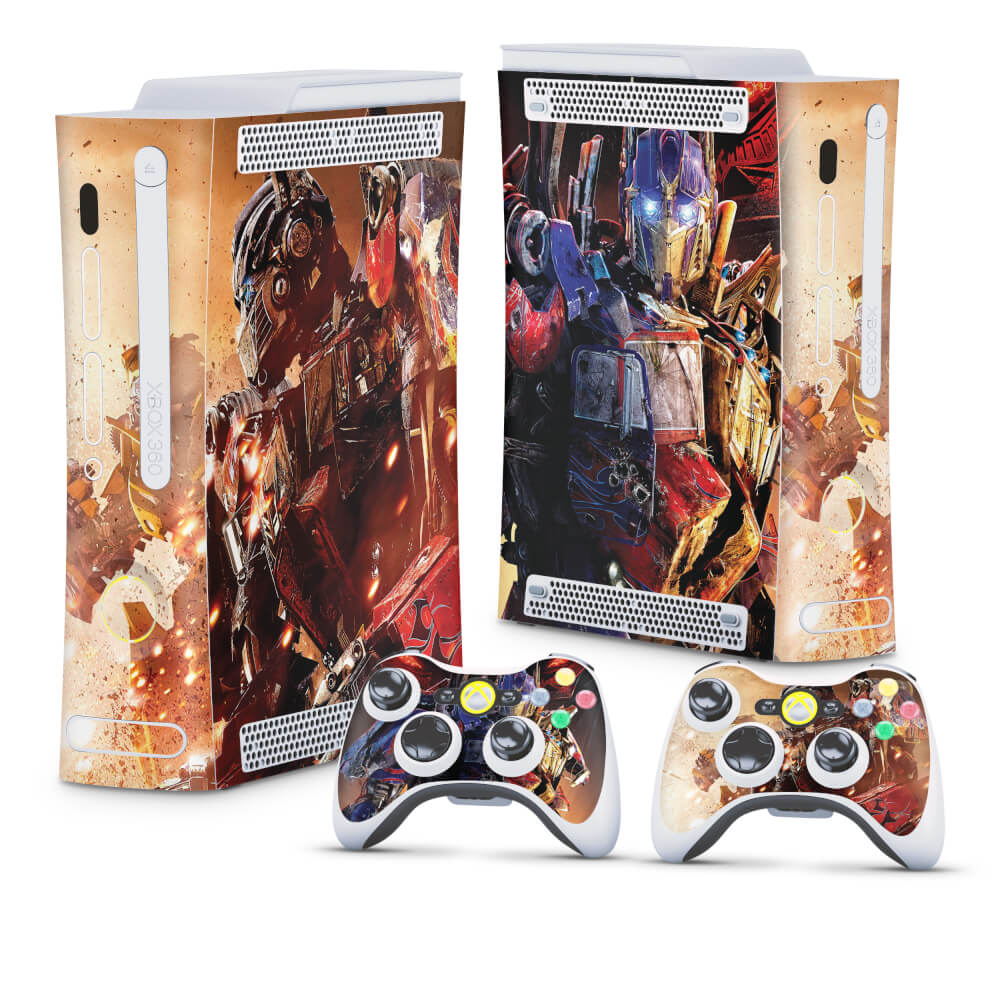 Skin Anti-Rage Xbox 360 Fat - Transformers Revenge of the Fallen