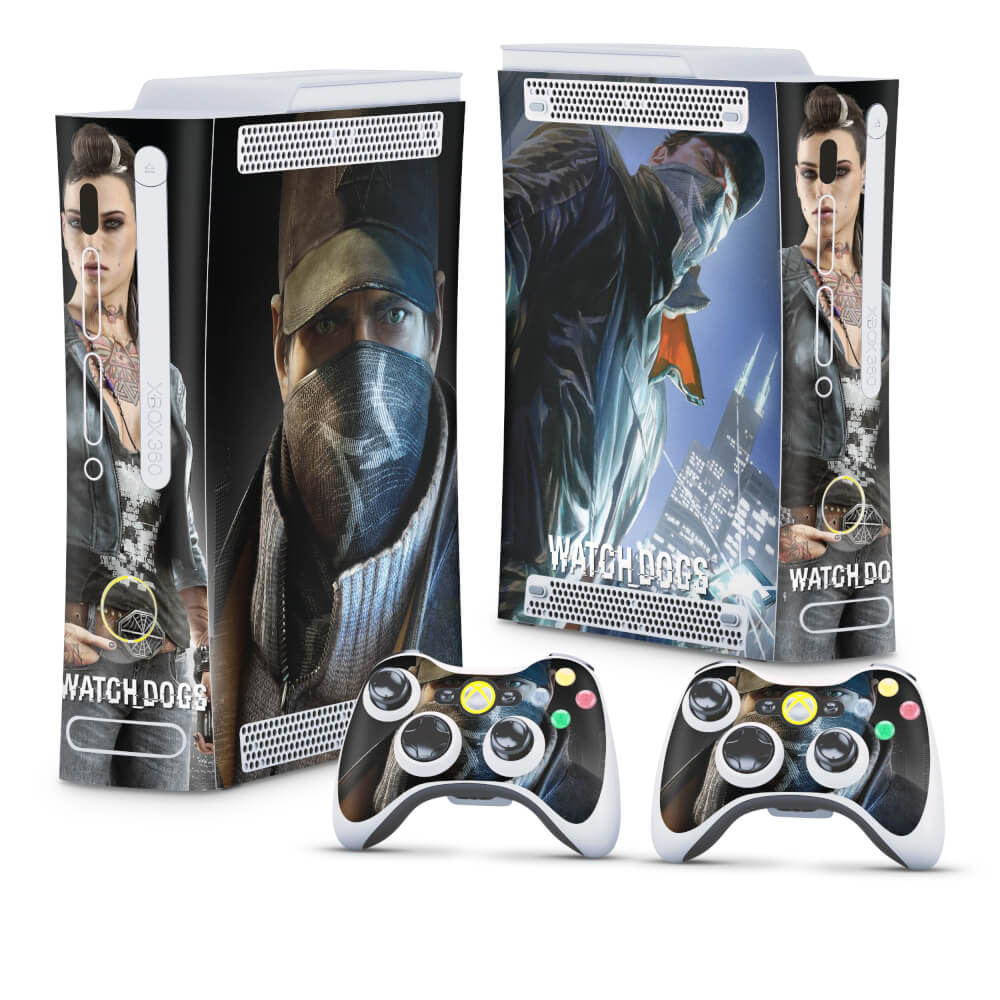 Xbox 360 Fat Skin - Watch Dogs