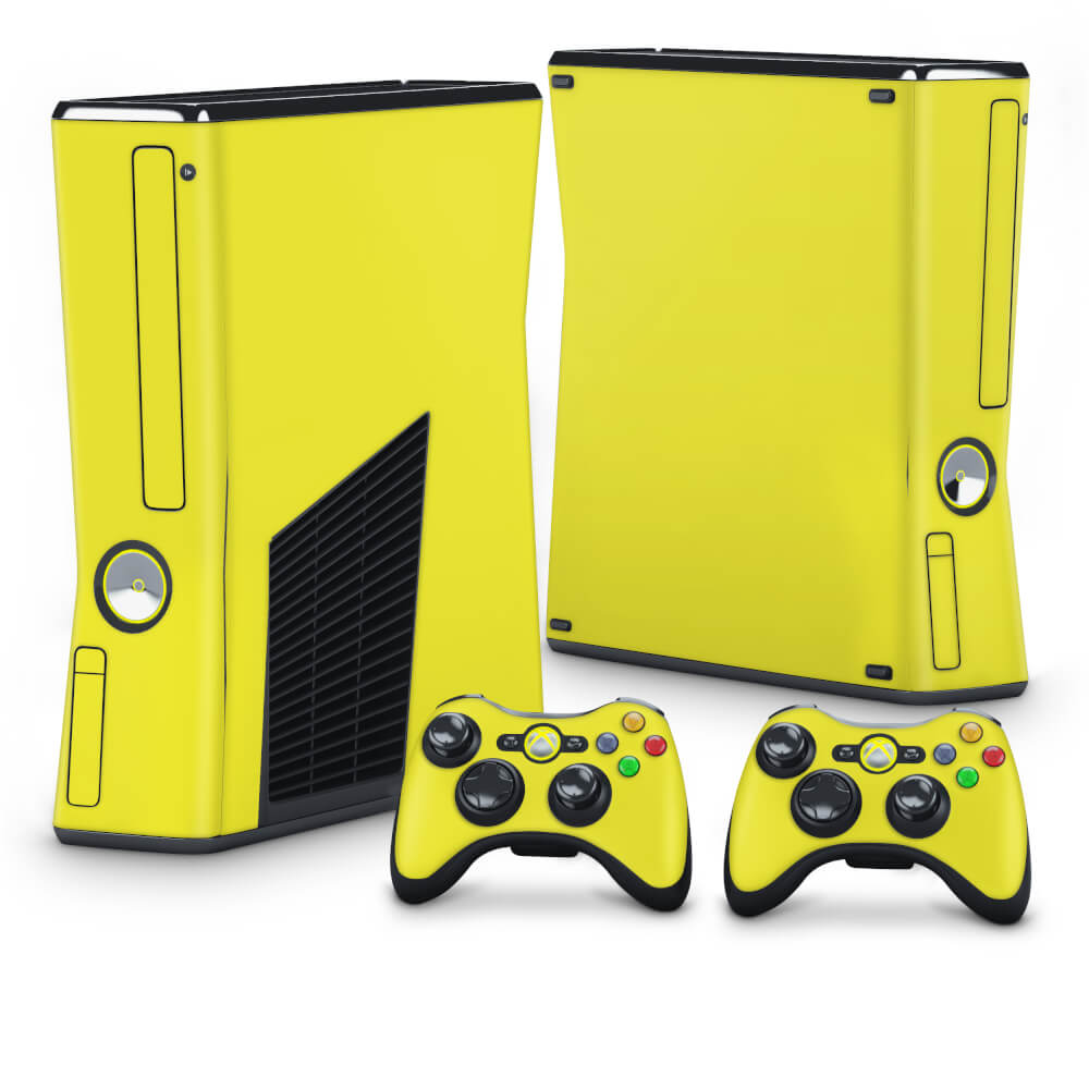 Skin Anti-Rage Xbox 360 Slim - Amarelo