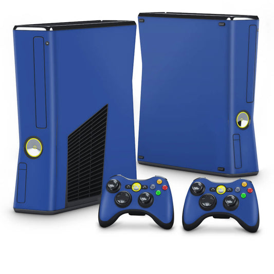Skin Anti-Rage Xbox 360 Slim - Azul Escuro