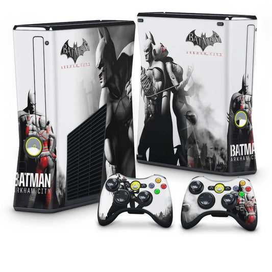 Skin Anti-Rage Xbox 360 Slim - Batman Arkham City