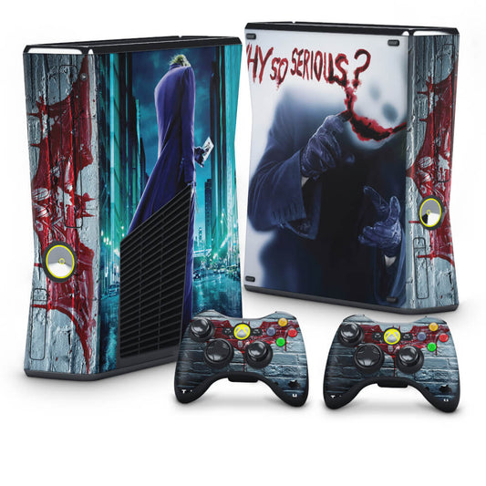 Xbox 360 Slim Skin - Coringa Joker #A