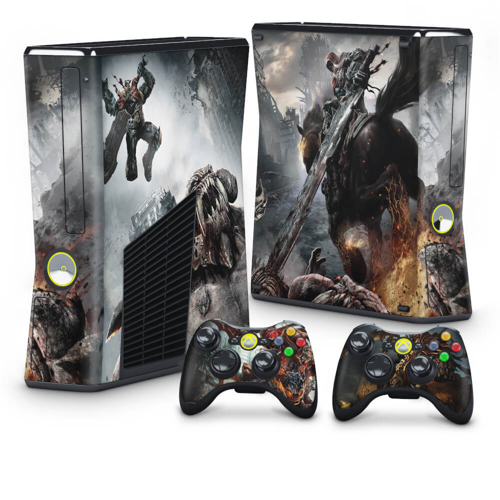 Xbox 360 Slim Skin - Darksiders Wrath of War