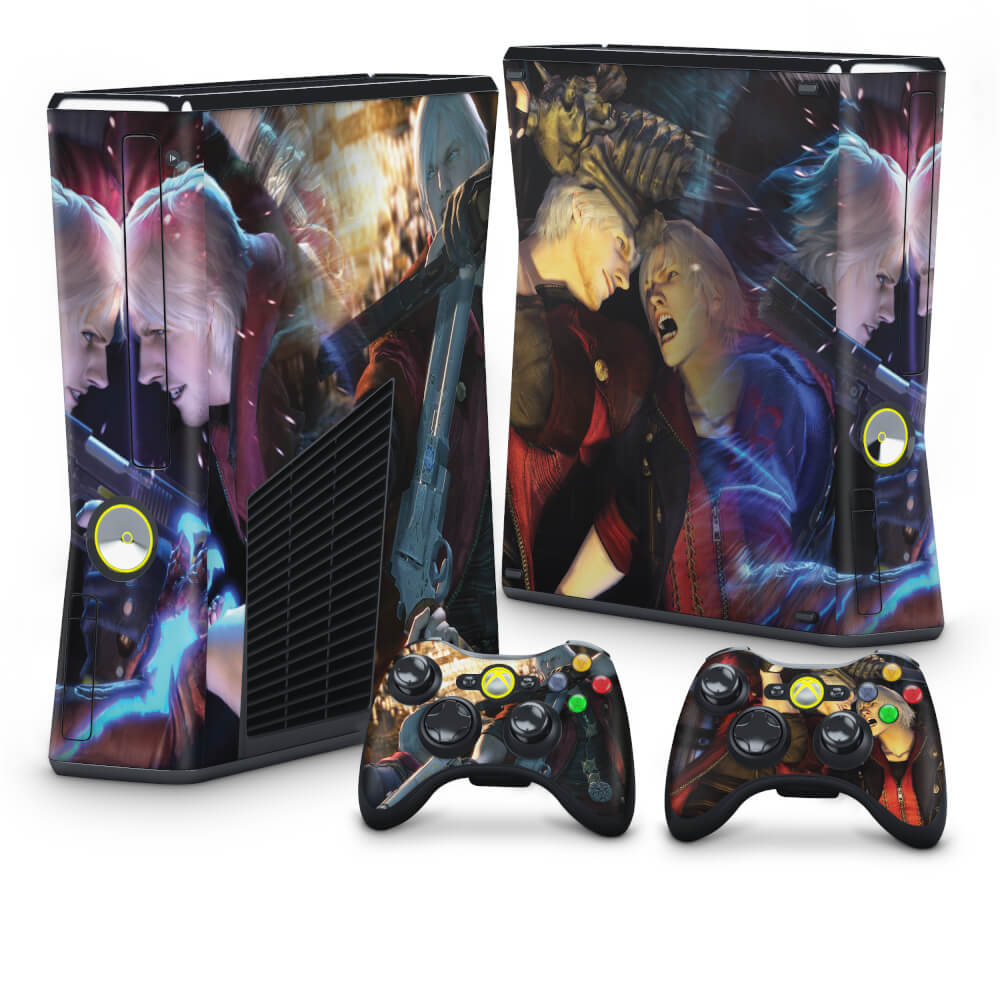 Skin Anti-Rage Xbox 360 Slim - Devil May Cry 4