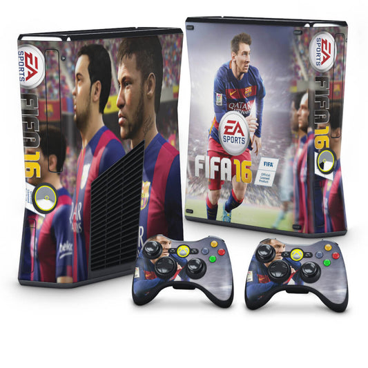 Xbox 360 Slim Skin - FIFA 16